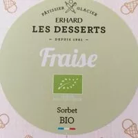 Mängden socker i Glace ERHARD fraise  bio
