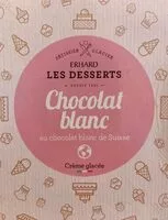 Mängden socker i Crème glacée au chocolat blanc de Suisse