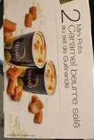 Mängden socker i Mini pots caramel beurre salé