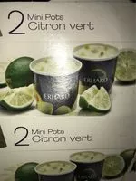 Mängden socker i Deux mini pots citron vert