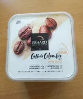 Mängden socker i Crème glaçée café de Colombie