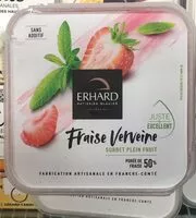 Mängden socker i Sorbet fraise verveine