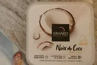 Mängden socker i Glace noix de coco erhard