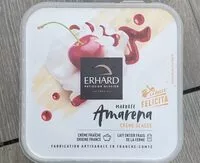 Mängden socker i Marbrée Amarena crème glacée