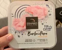 Mängden socker i Creme glacee barbe a papa