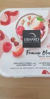 Mängden socker i Crème glacée fromage blanc fruits rouges