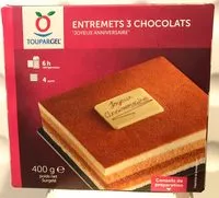 Mängden socker i Entremets 3 chocolats