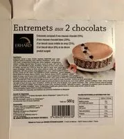 Mängden socker i Entremet aux 2 chocolats