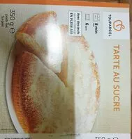 Mängden socker i Tarte au sucre