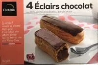 Mängden socker i 4 eclairs chocolat