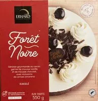 Mängden socker i Forêt noire