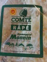 Mängden socker i Comté râpé AOP