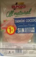 Mängden socker i Jamon cocido