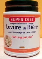 Mängden socker i Levure de bière