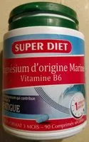 Mängden socker i Magnésium d'origine Marine Vitamine B6