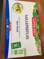 Mängden socker i Millepertuis Bio - 20 Ampoules - Super Diet