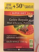 Mängden socker i Gelée Royale Bio