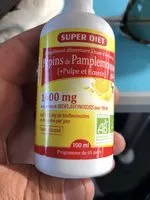 Mängden socker i Pépins de pamplemousse pulpe et Écorce