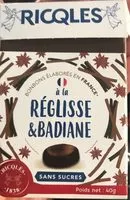 Mängden socker i Reglisse badiane