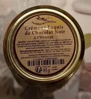 Mängden socker i Crémeux exquis de chocolat noir à l'orange