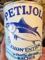 Mängden socker i Thon entier à l'huile de soja