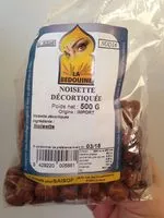 Mängden socker i Noisette decortiquée