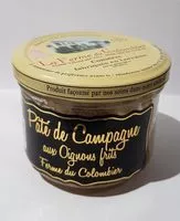 Mängden socker i Pâté de Campagne aux oignons