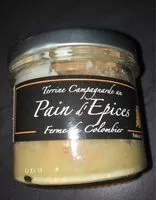 Mängden socker i Terrine campagnarde au pain d'épices