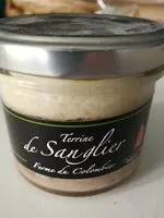 Mängden socker i Terrine de sanglier