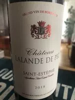 Mängden socker i Château Lalande de PEZ