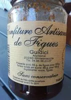 Mängden socker i Confiture Artisanale de Figues