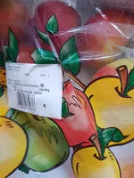 Mängden socker i Pomme Ariane, calibre 136/200, catégorie 1, France, sachet