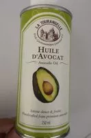 Mängden socker i Huile d'avocat