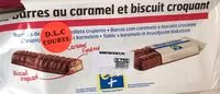 Mängden socker i Barres au caramel façon twix