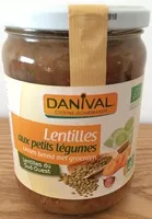 Mängden socker i Lentilles aux petits légumes