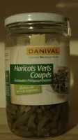 Mängden socker i Haricots verts coupés