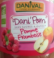 Mängden socker i Dani Pom Pomme Framboise