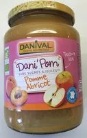 Mängden socker i Dani'Pom pomme abricot