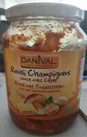 Mängden socker i Ravioli champignons sauce cepes