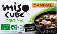 Mängden socker i Miso cube Original
