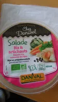 Mängden socker i Salade riz & artichauts relevés à la moutarde de Dijon