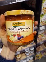 Mängden socker i Ravioli 5 légumes