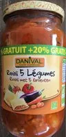 Mängden socker i Ravioli Legumes +20%