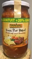Mängden socker i Ravioli Boeuf +