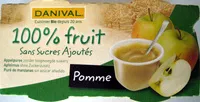 Mängden socker i Purée de Pomme 100% fruit