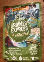 Mängden socker i Graines express 4 céréales bio