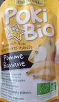 Mängden socker i Poki Bio pomme banane