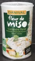 Mängden socker i Fleur De Miso Coriandre Persil