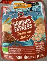 Mängden socker i Graines express trésor du Maroc