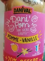 Mängden socker i Dani pom